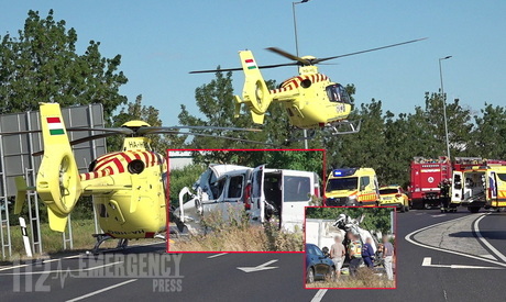 Elhunyt a kisbuszból kirepülő nő Sárvár közelében – kanyarban tért át kisteherautó elé a jármű