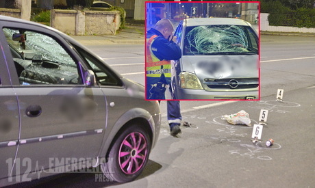 Egy csoportra figyelt az Opel sofőrje, amikor berobbant a szélvédő – súlyosan megsérült az elütött férfi Szombathelyen